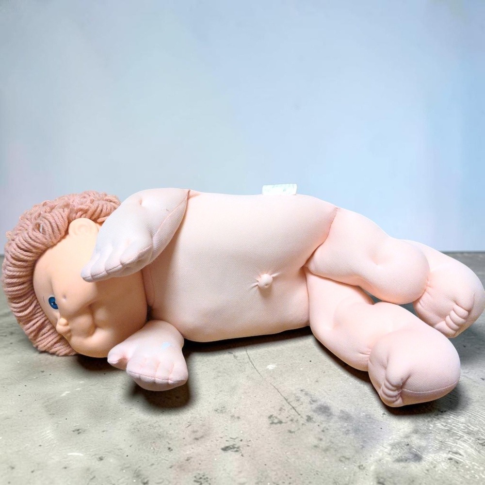 VTG 1982 Cabbage Patch Kids Doll Coleco Xavier Roberts Signature Yarn Hair 16" - Picture 5 of 12